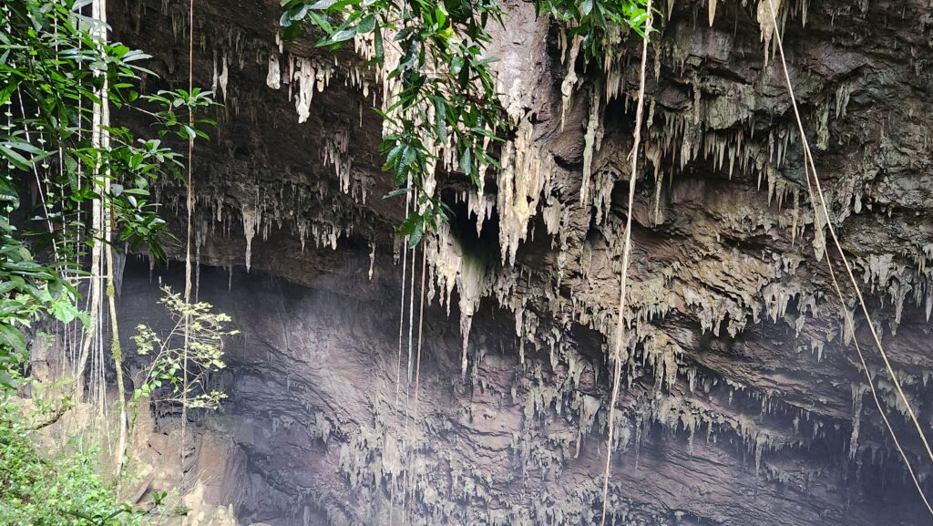 Entrada da Gruta da Lagoa Aazul