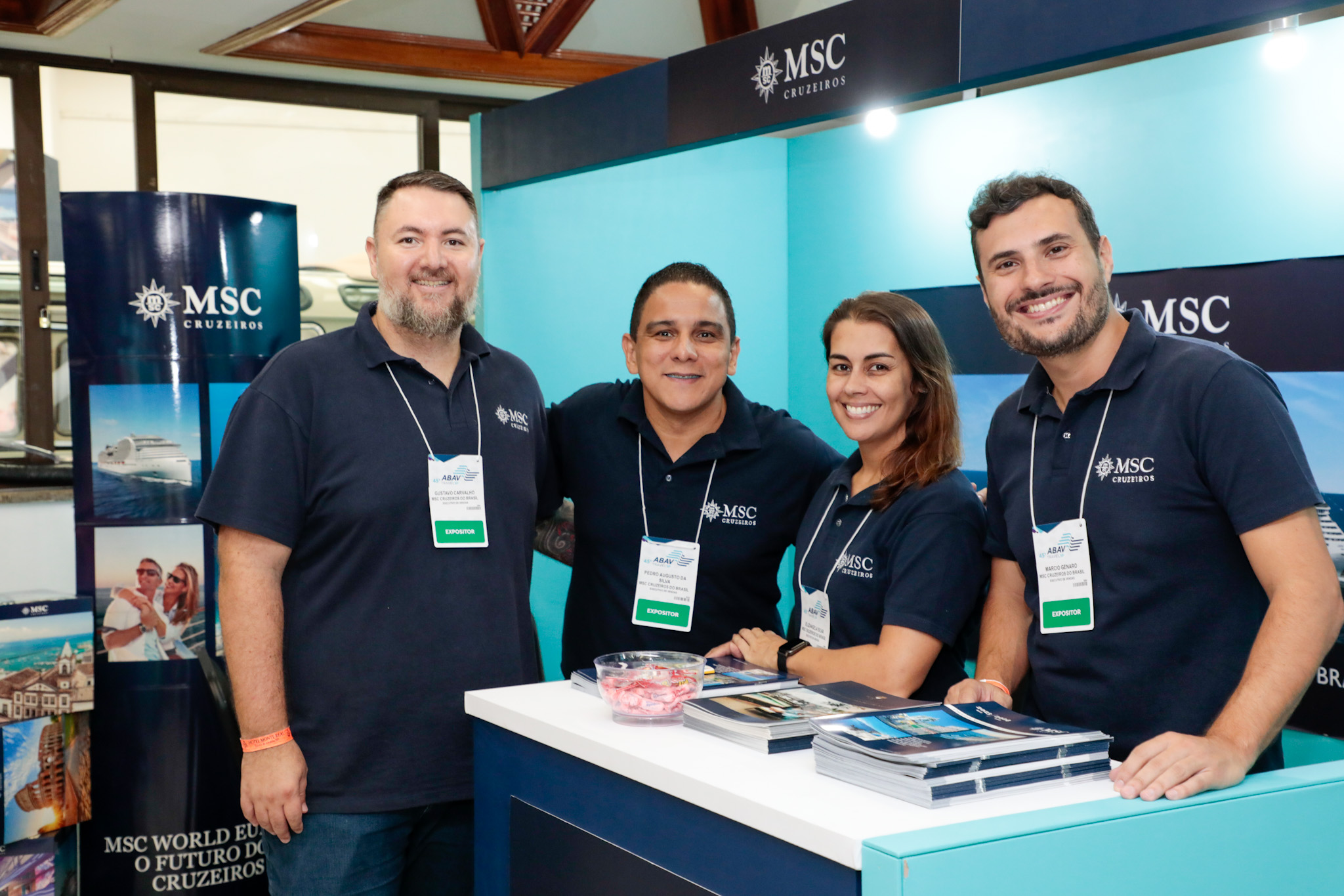Equipe da MSC Cruzeiros Equipe da MSC Cruzeiros