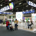 Estande da Colômbia