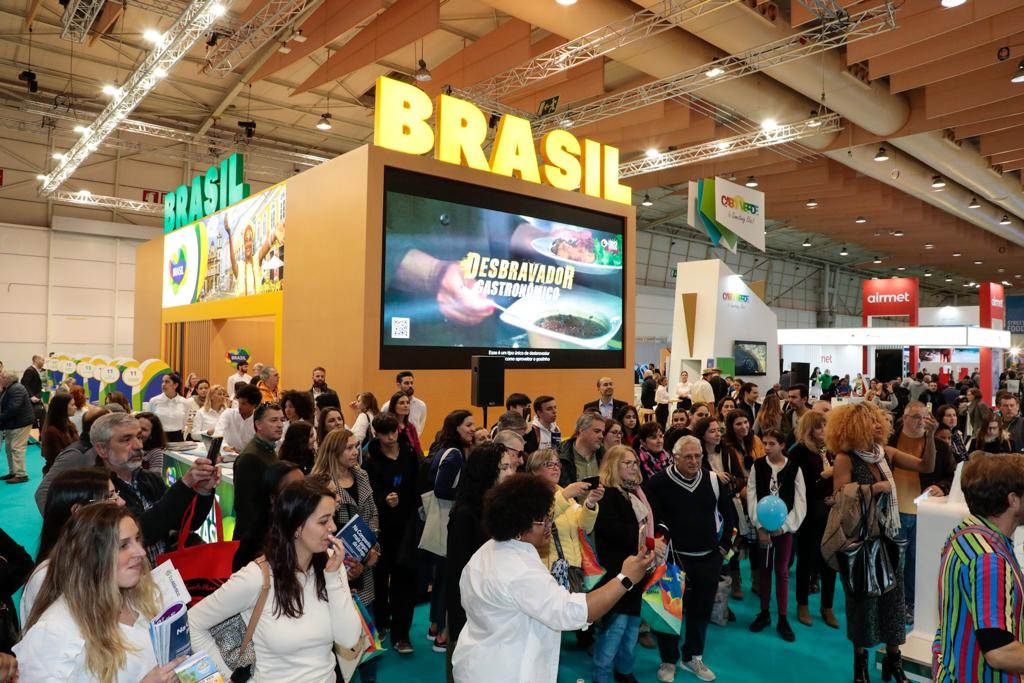 Estande do Brasil nesta BTL 2023 3 BTL 2023 recebe recorde de destinos internacionais e mais de 63 mil visitantes