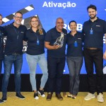 Robert Dantas, vencedor da categoria Ativação de Vendas junto com a equipe da Europlus