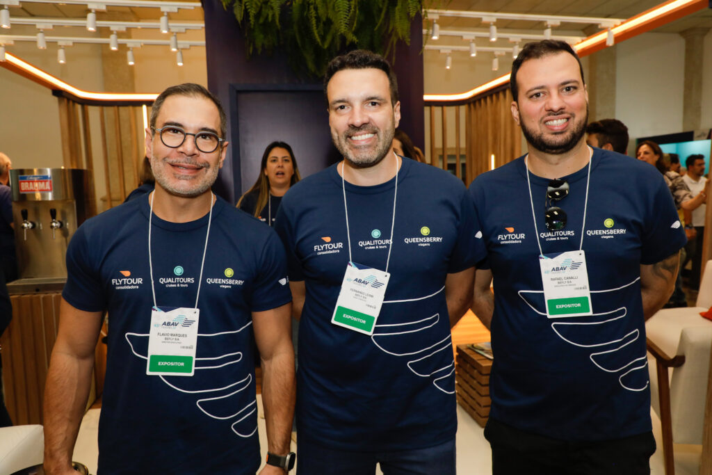 Flávio Marques, Fernando Lermi e Rafael Canalli, da Befly