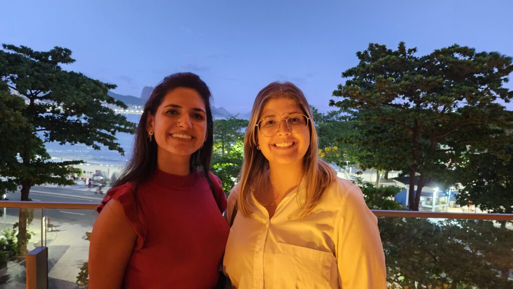 Gabriela Abi Rihan e Fernanda Costa, Hotel Arpoador