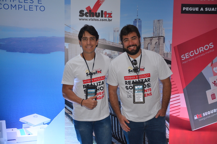 Geraldo Alcantara e Daniel de Lima, da Castelar Viagens Geraldo Alcantara e Daniel de Lima, da Castelar Viagens