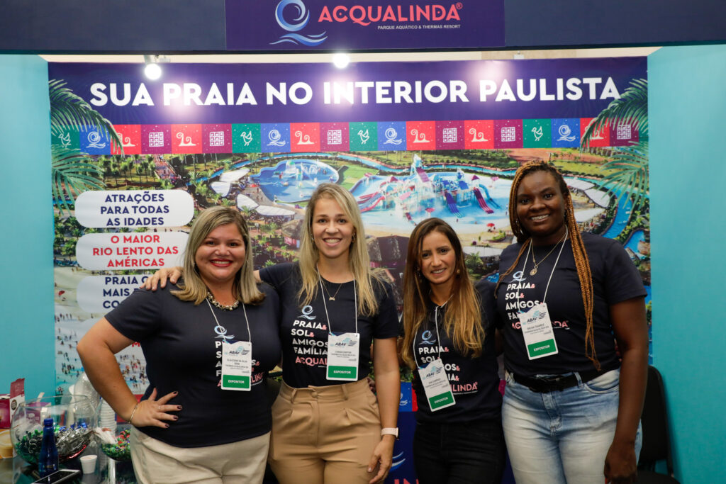 Glauciane da Silvia, Cássia Dantas, Ana Sampaio e Bruna Tavares, do Thermas Acqualinda