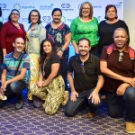 Grupo de agentes do Vale do Paraíba durante o evento da Argentina na cidade de São Paulo