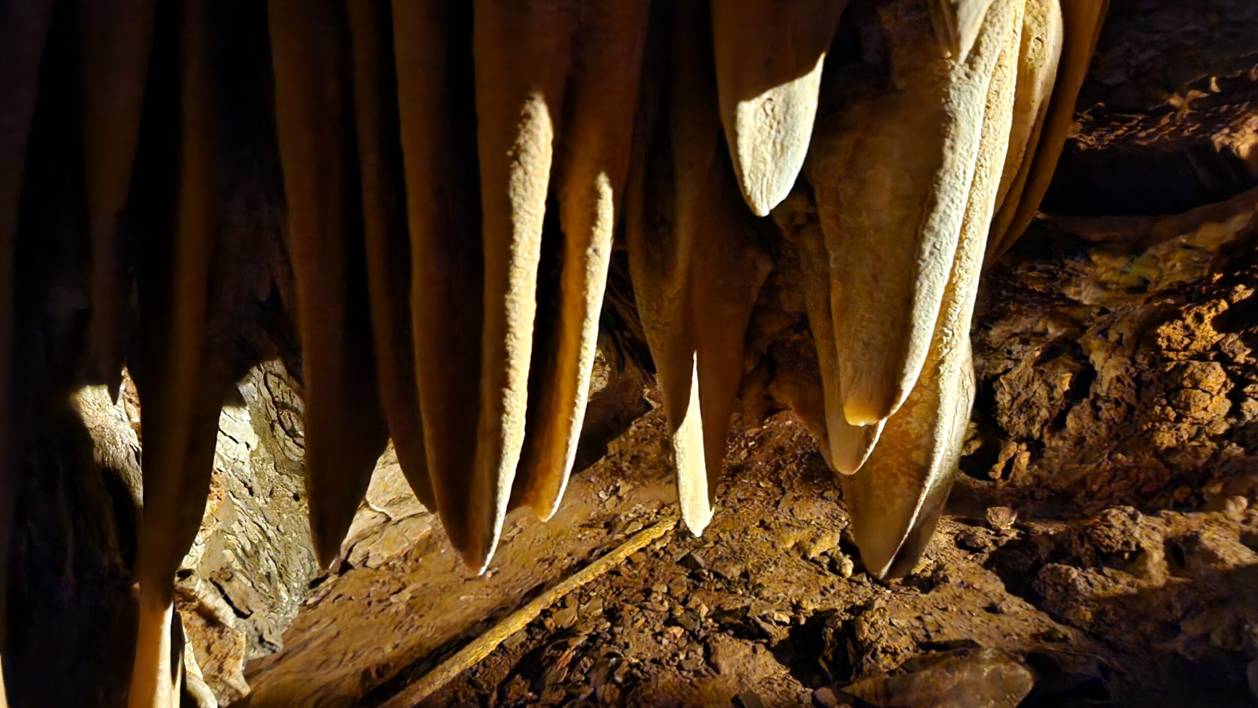 Gruta Catedral com suas diferentes formações rochosas Gruta Catedral com suas diferentes formações rochosas