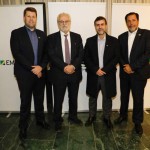 Gustavo Tutuca, secretário de Turismo do RJ, Roberto Jaguaribe, embaixador, Marcelo Freixo, presidente da Embratur, e Sérgio Ricardo, presidente da TurisRio Gustavo Tutuca, secretário de Turismo do RJ, Roberto Jaguaribe, embaixador, Marcelo Freixo, presidente da Embratur, e Sérgio Ricardo, presidente da TurisRio
