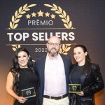 Danyella Morais, da Bella Star, Stephan Almeida, da CVC Corp, e Paula Fancelli, da Condor Turismo