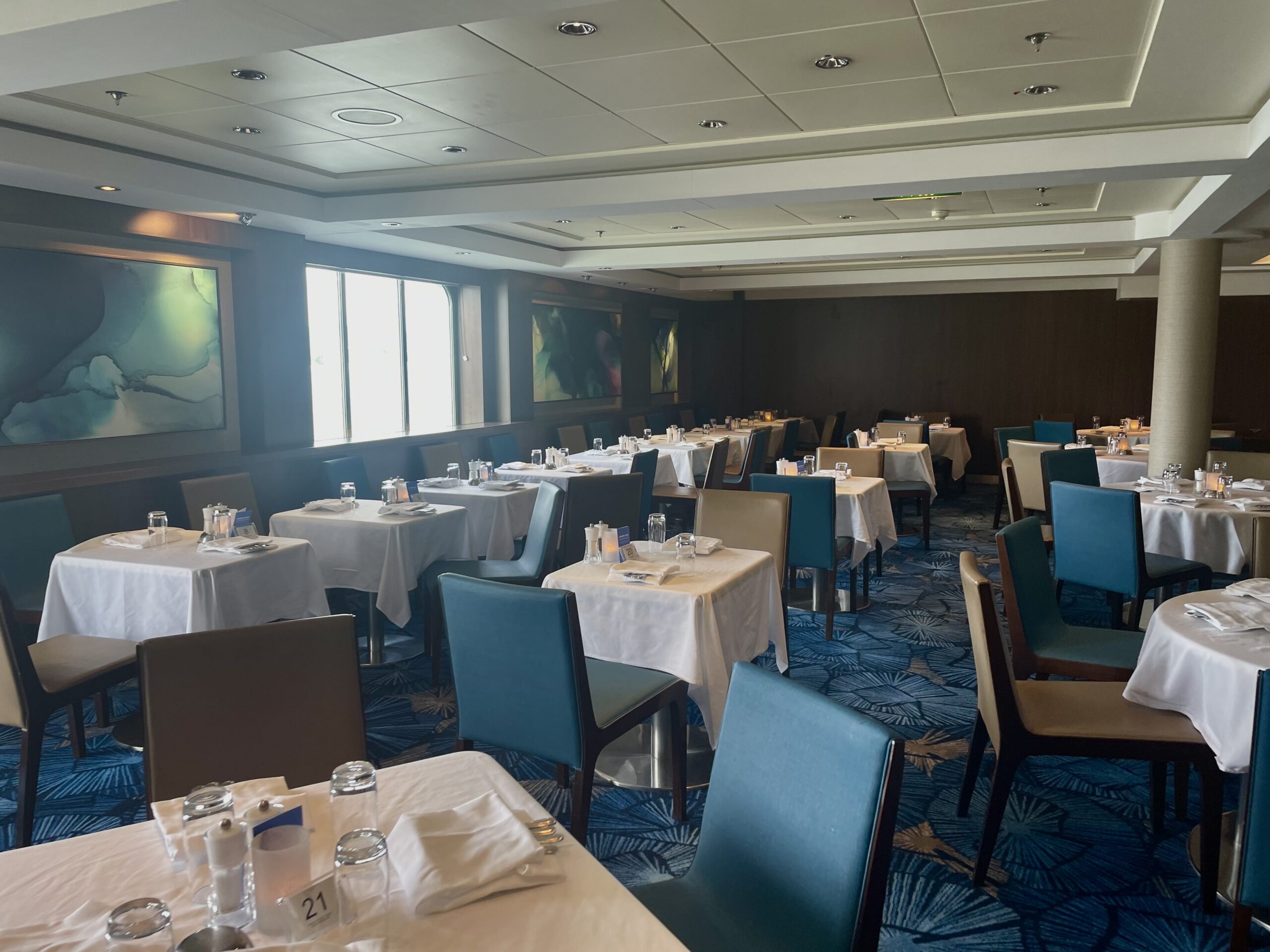 La Cucina, o restaurante italiano do navio La Cucina, o restaurante italiano do navio