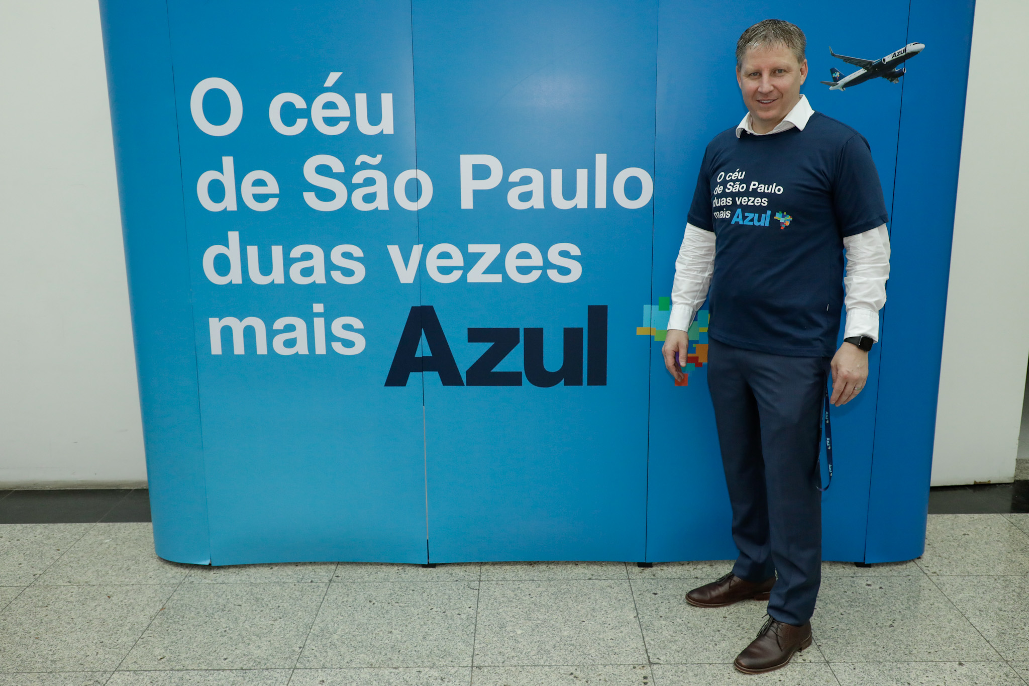 John Rodgerson, CEO da Azul John Rodgerson, CEO da Azul