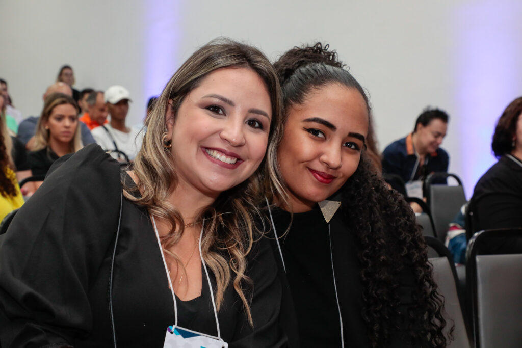 Kelly Castange, e Mariana Pereira, da Abav-SP:Aviesp