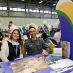 Livia Davi, da Fundtur, e Daniel Rondon, da Bravo Brazil Expedições Mato Grosso do Sul