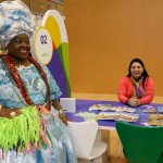 Lucicleide Nascimento e Regina Ahmed, da Setur-BA