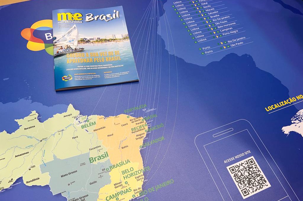 Mapa do Brasil e conectividade aérea em cada mesa do Brasil MTur divulga lista de cidades habilitadas a fazer parte dos Destinos Turísticos Inteligentes