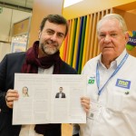 Marcelo Freixo, presidente da Embratur, e Roy Taylor, do M&E