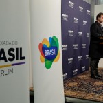 Marcelo Freixo, presidente da Embratur, na Embaixada do Brasil em Berlim