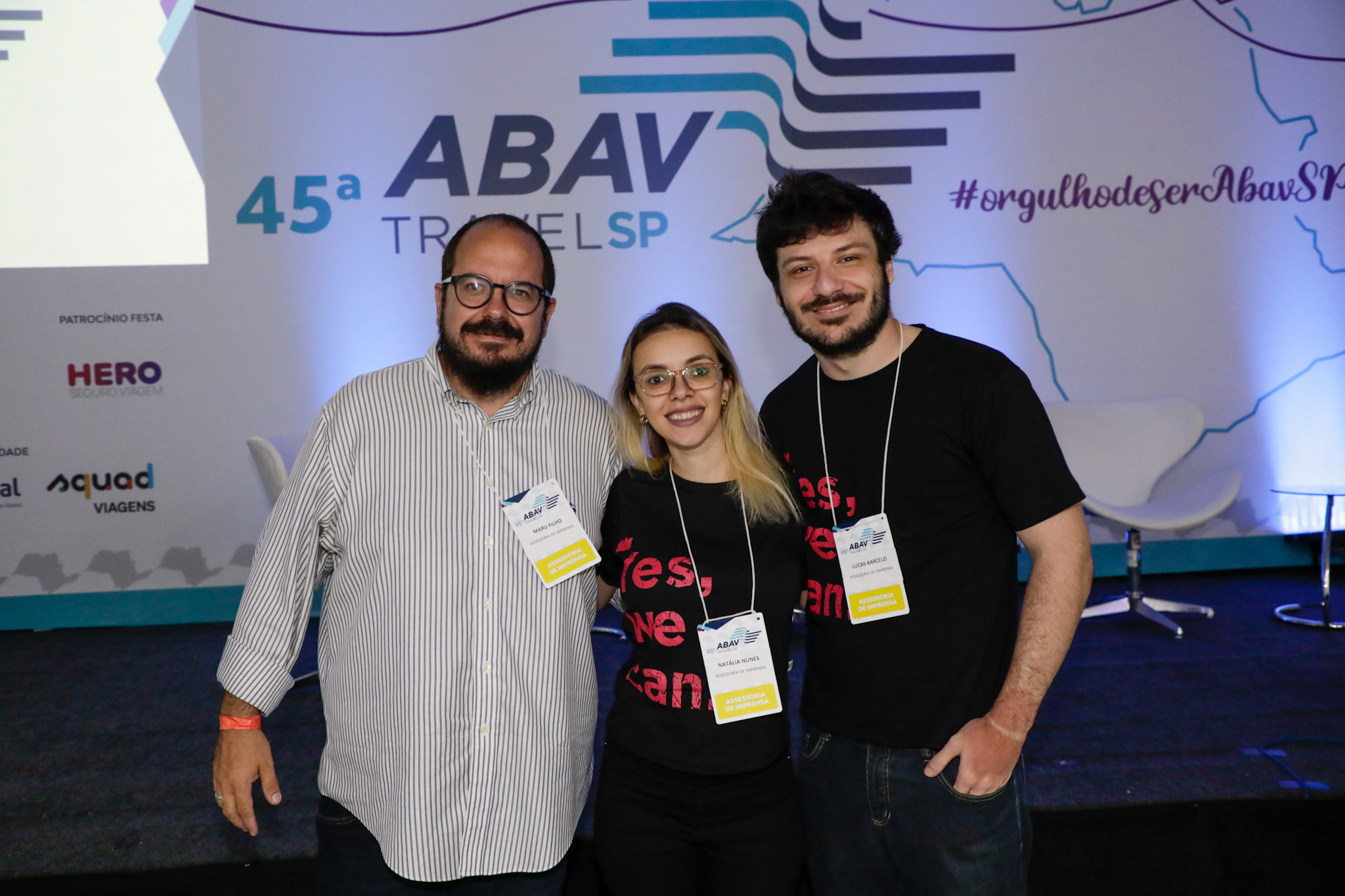 Maru Filho, Natália Nunes, e Lucas Barcelo, da Business Factory Maru Filho, Natália Nunes, e Lucas Barcelo, da Business Factory