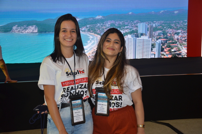 Milena Plinio, da Trip Soluções e Rafaela Feliciano, da A.H. Voyage Milena Plinio, da Trip Soluções e Rafaela Feliciano, da A.H. Voyage
