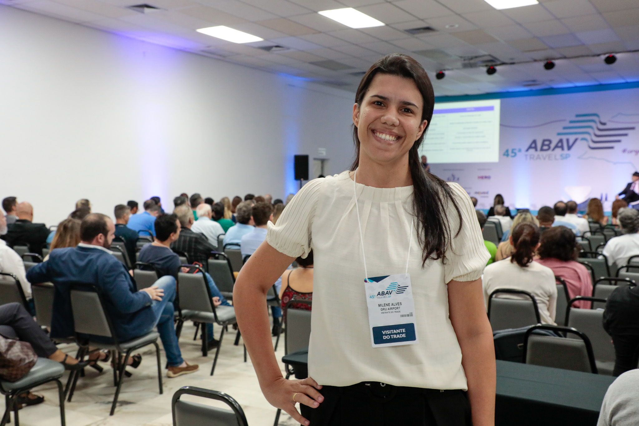 Milene Alves, do GRU Airport Milene Alves, do GRU Airport