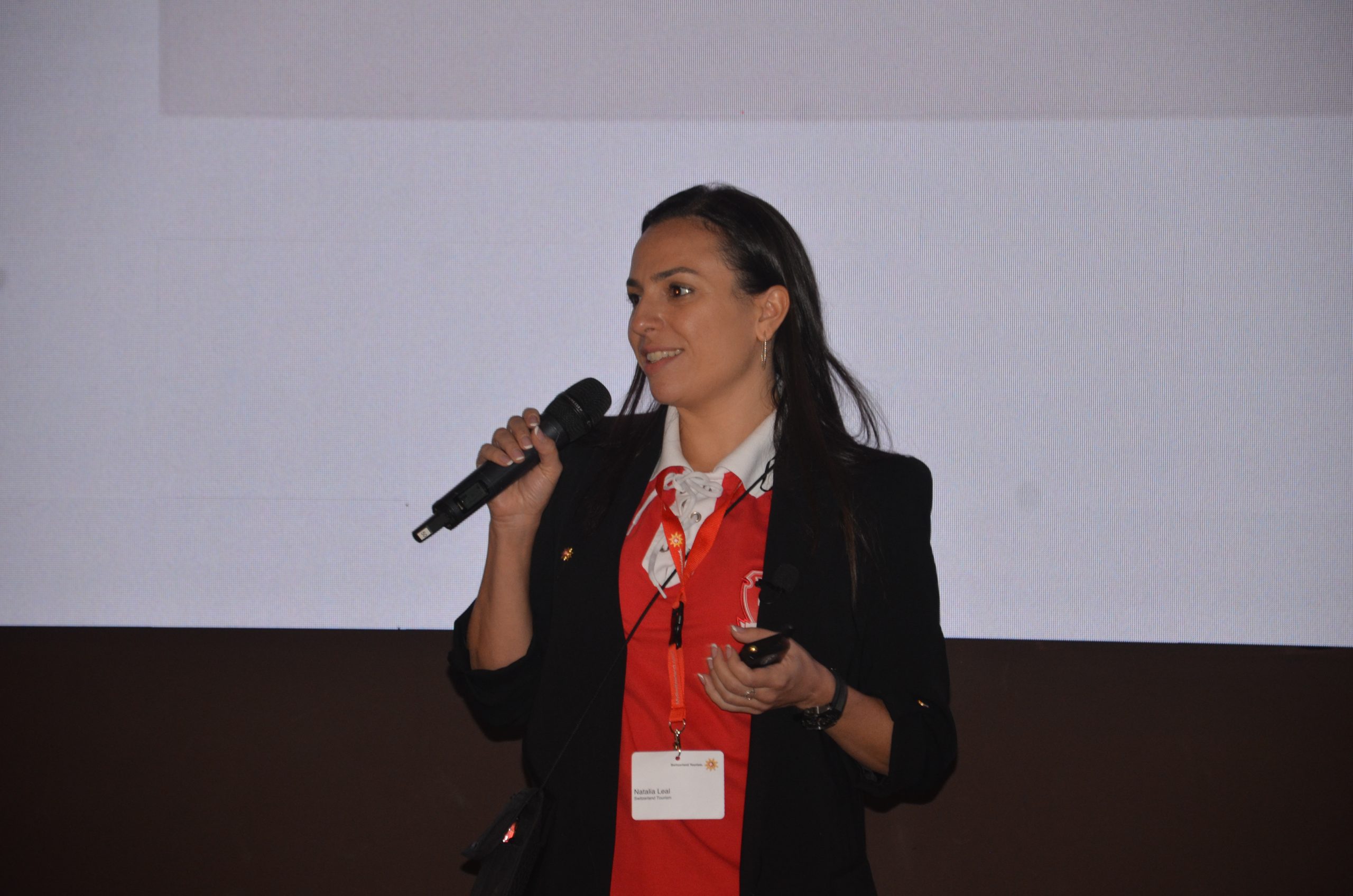 Natalia Leal, do Turismo da Suíça Natalia Leal, do Turismo da Suíça
