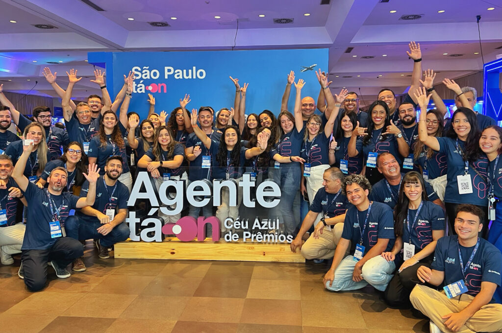 Parque da Equipe da Azul Viagens Azul Viagens reúne mais de 50 expositores e 500 agentes de viagens em São Paulo