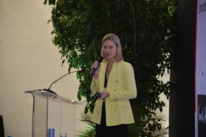 Patricia Schubert, executiva de vendas da Emirates