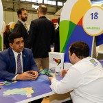 Pedro Menezes, do M&E, com Adelson Pacheco, da Amazonastur