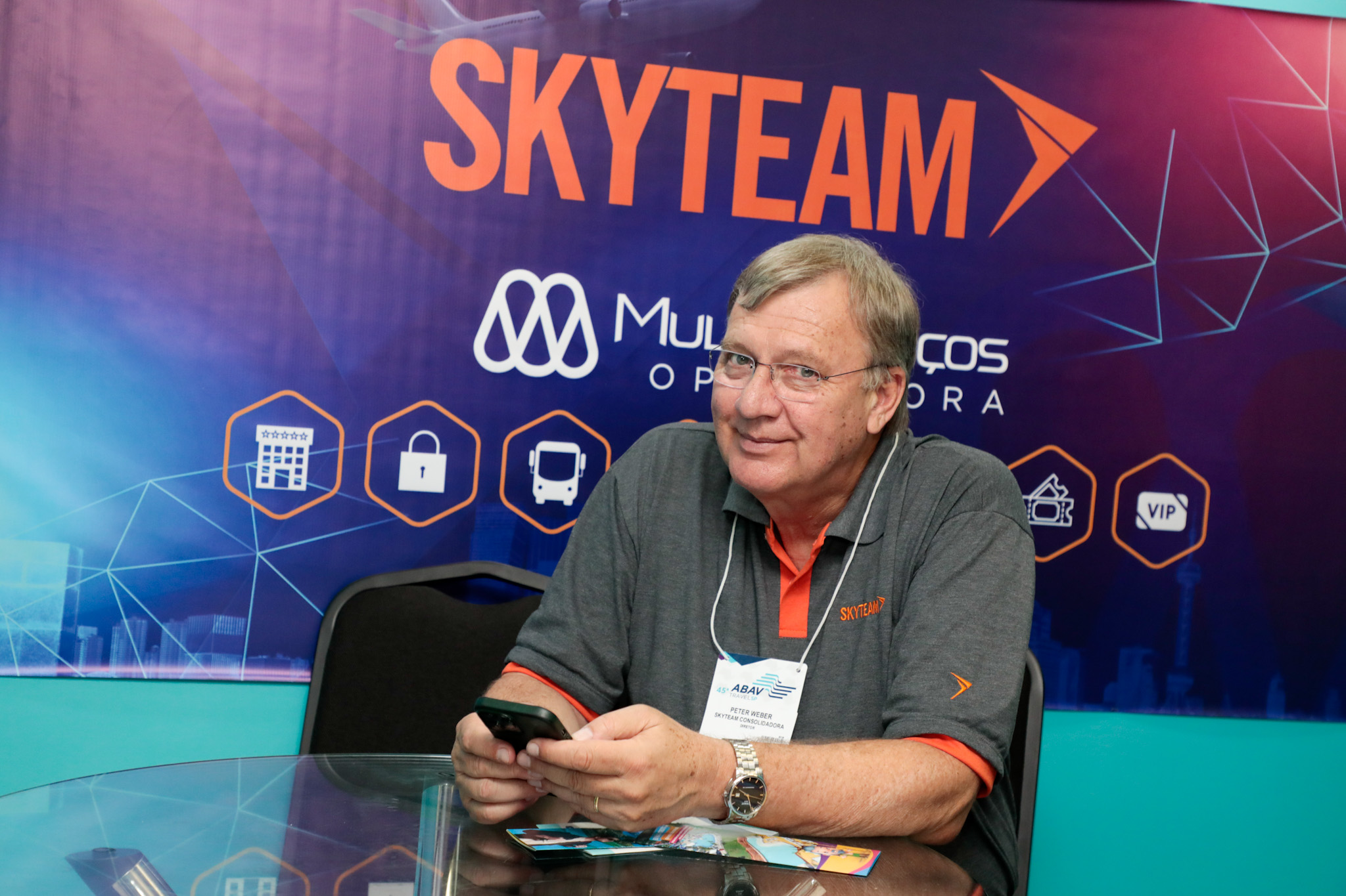 Peter Weber, da SkyTeam Peter Weber, da SkyTeam