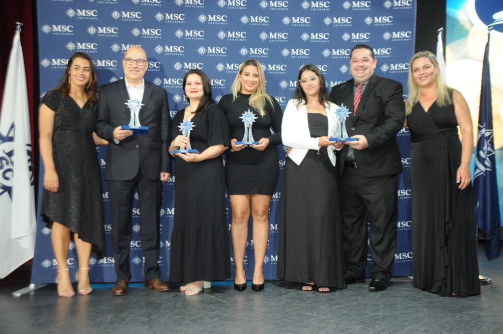 Premiados na categoria TOP MSC Yacht Club