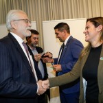 Roberto Jaguaribe, embaixador do Brasil na Alemanha, e Aline Moretto, do Visite São Paulo Roberto Jaguaribe, embaixador do Brasil na Alemanha, e Aline Moretto, do Visite São Paulo