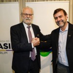 Roberto Jaguaribe, embaixador, e Marcelo Freixo, presidente da Embratur Roberto Jaguaribe, embaixador, e Marcelo Freixo, presidente da Embratur
