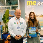 Roy Taylor, do M&E, e Barbara Braga, secretária de Turismo de Alagoas