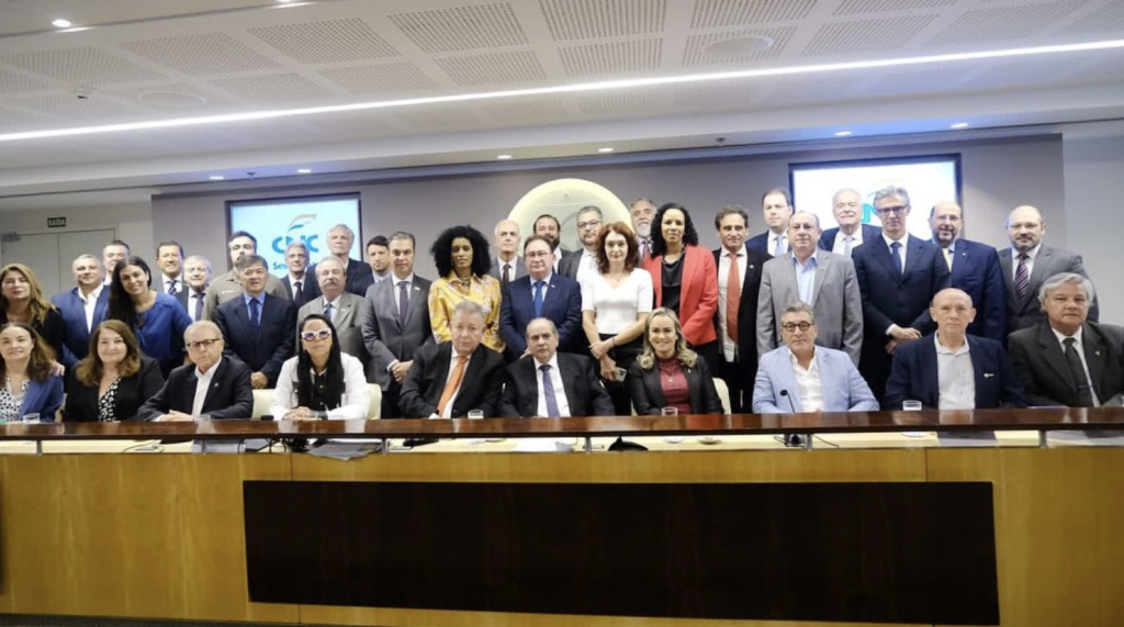 Entidades presentes na reunião (Reprodução/Instagram)