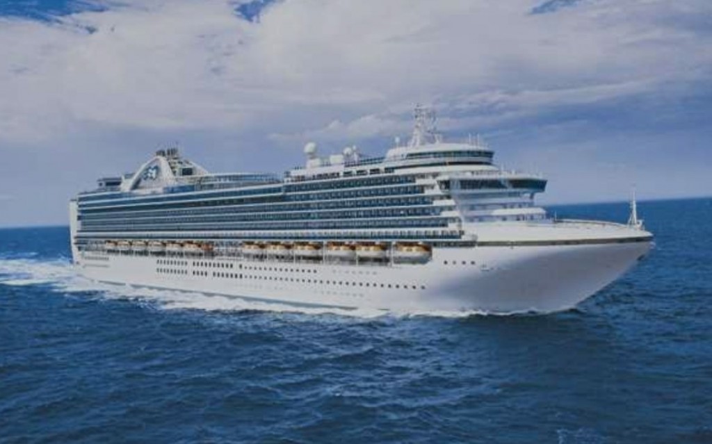 Emerald Princess começa itinerários no verão de 2024. Foto: Divulgação/Princess Cruises