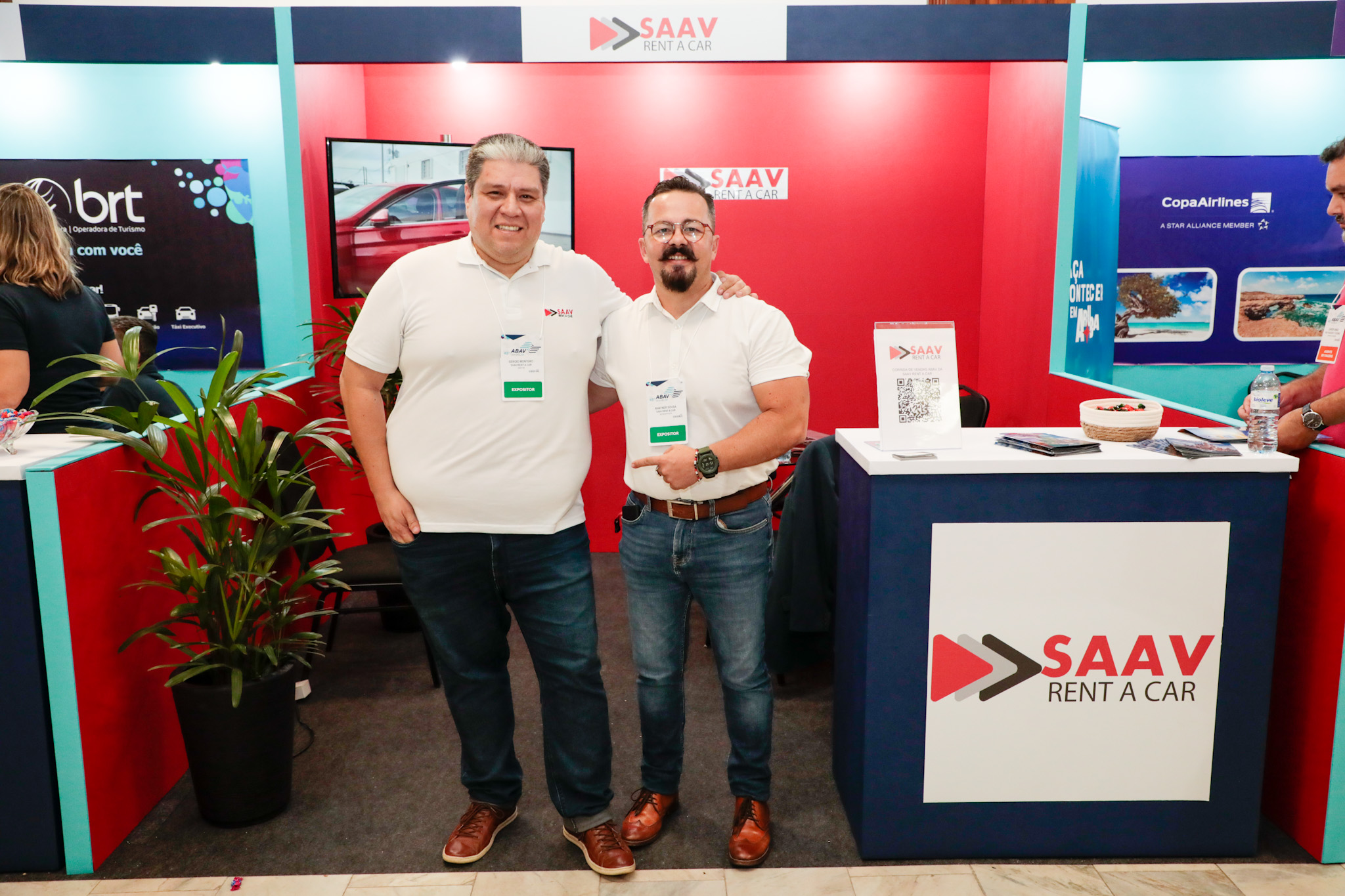 Sérgio Montero e Rhayner Sousa, da Saav Rent a Car Sérgio Montero e Rhayner Sousa, da Saav Rent a Car