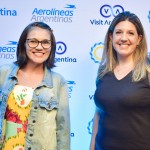 Simone Oliveira, da S.A Travel e Renata Antunes, da Queen Viagens