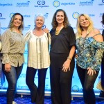 Vera Azevedo, da Vera Turismo; Ana Luiz, da Roteiros da Ana; Dorienne Venturini, da DD Turismo; Ildete Prado, consultora de Turismo; e Rosana Prado,  Personal Travel