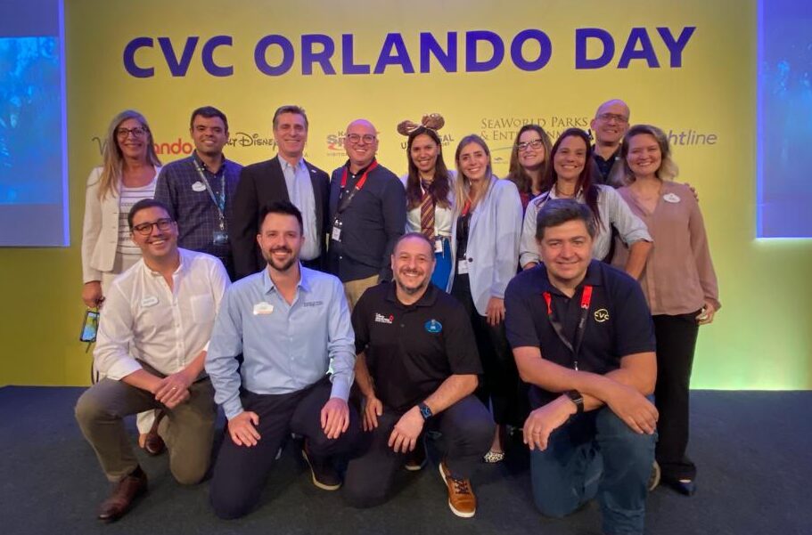 1 e1680802699431 CVC e Visit Orlando realizam CVC Orlando Day para 170 pessoas do time de vendas; fotos