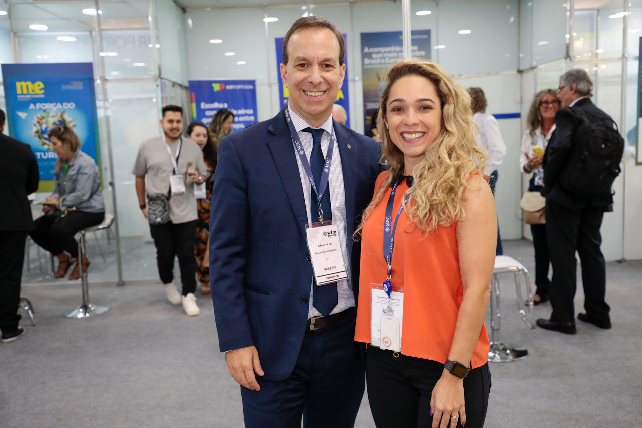 Adrian Ursilli e Livia Pacheco, MSC Cruzeiros Adrian Ursilli e Livia Pacheco, MSC Cruzeiros