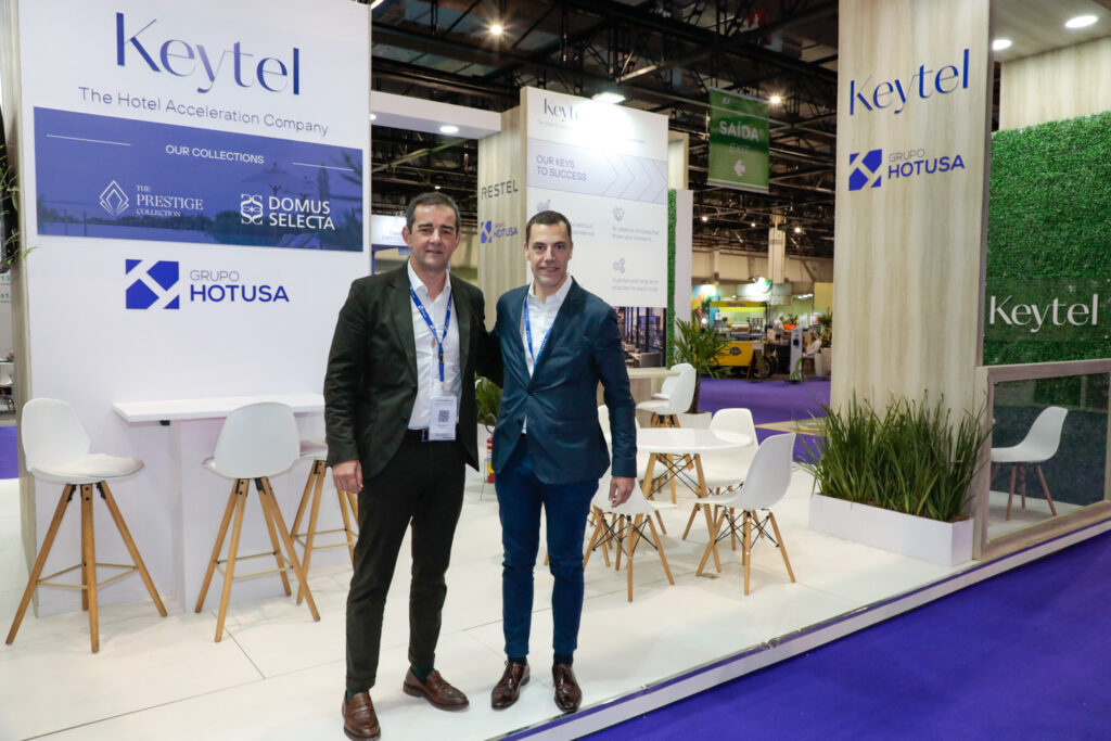 Alberto Barreto Xavier Cortes Keytel Grupo Hotusa leva Restel e Keytel para WTM-LA; mercado brasileiro é destaque internacional