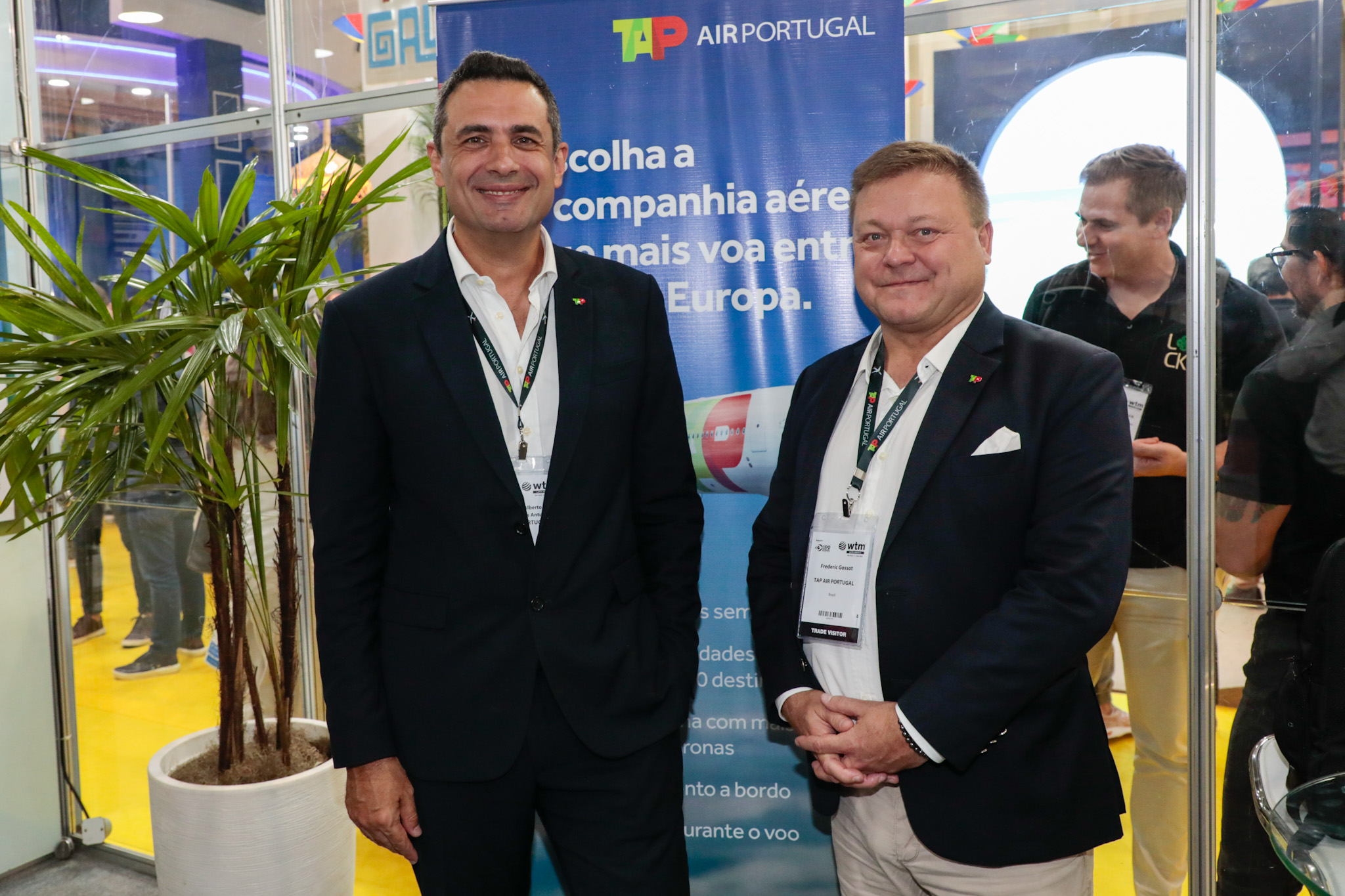 Carlos Antunes e Frederic Gossot, TAP Carlos Antunes e Frederic Gossot, TAP