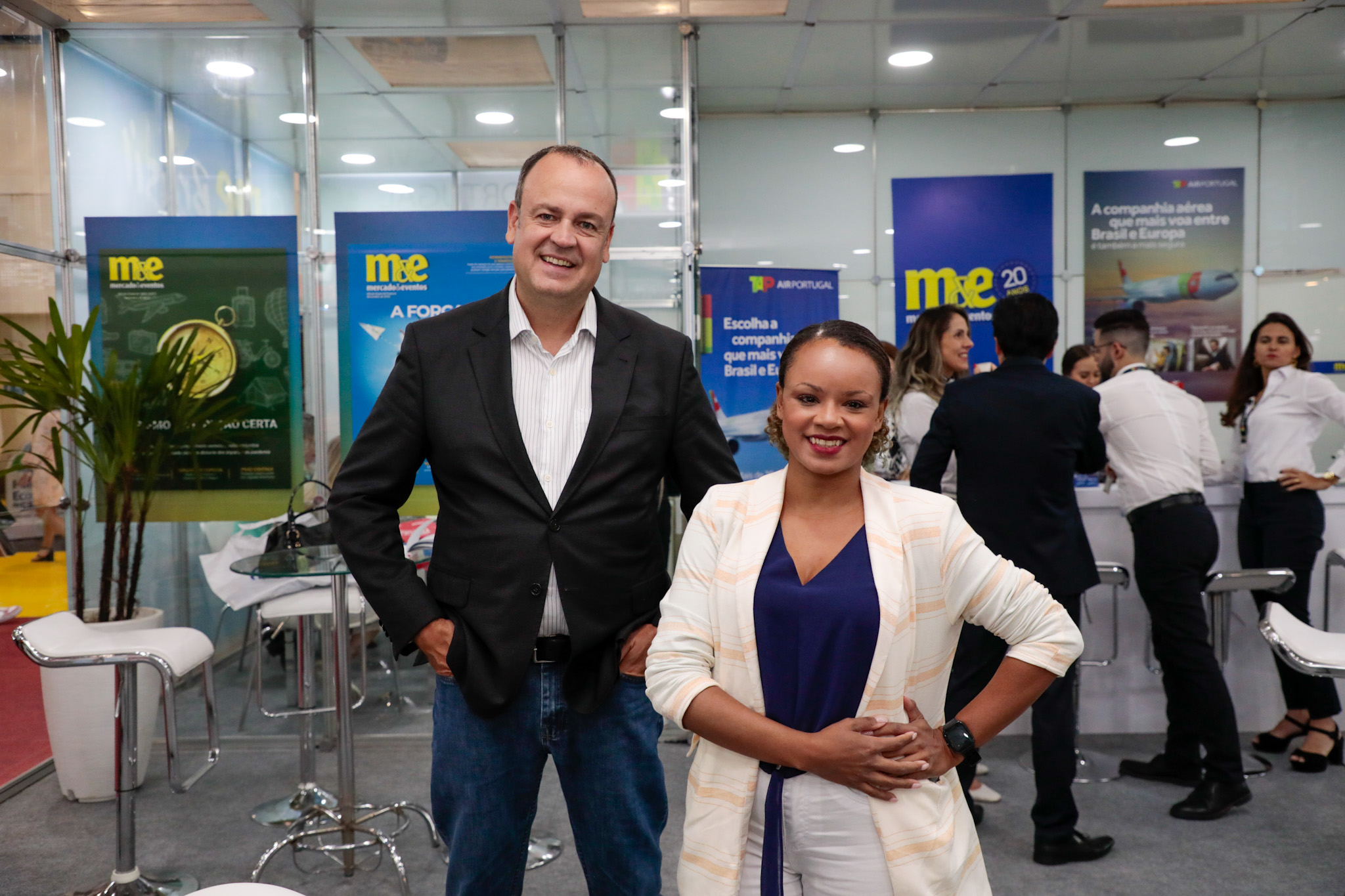 César Nunes e Roberta Vieira, da Átrio Hotel César Nunes e Roberta Vieira, da Átrio Hotel