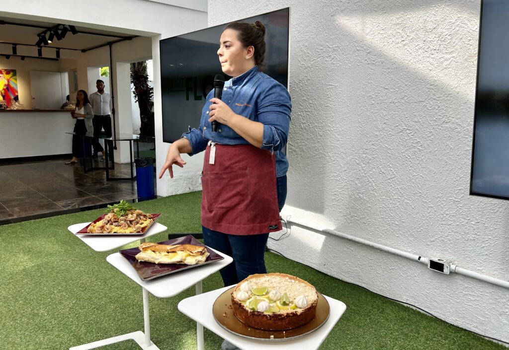 Chef Rafaella Sandri explicou sobre os pratos típicos da Flórida