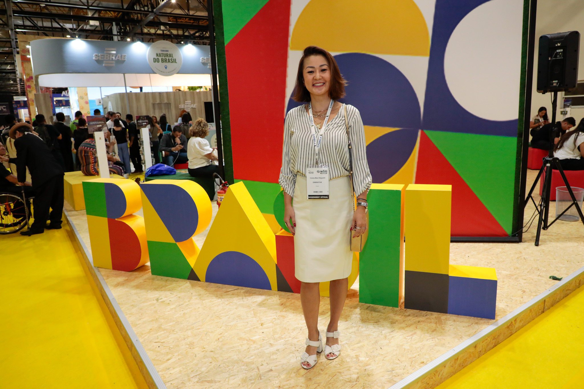 Cíntia Mari Hayashi, da Embratur Cíntia Mari Hayashi, da Embratur