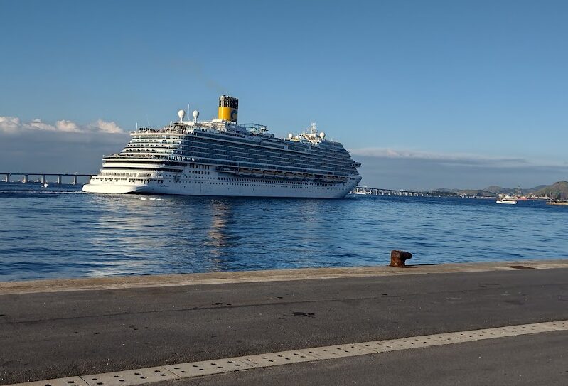 Costa Firenze pier maua divulgacao e1681323717276 Temporada de cruzeiros no Rio chega ao fim com movimento de cerca de 400 mil turistas