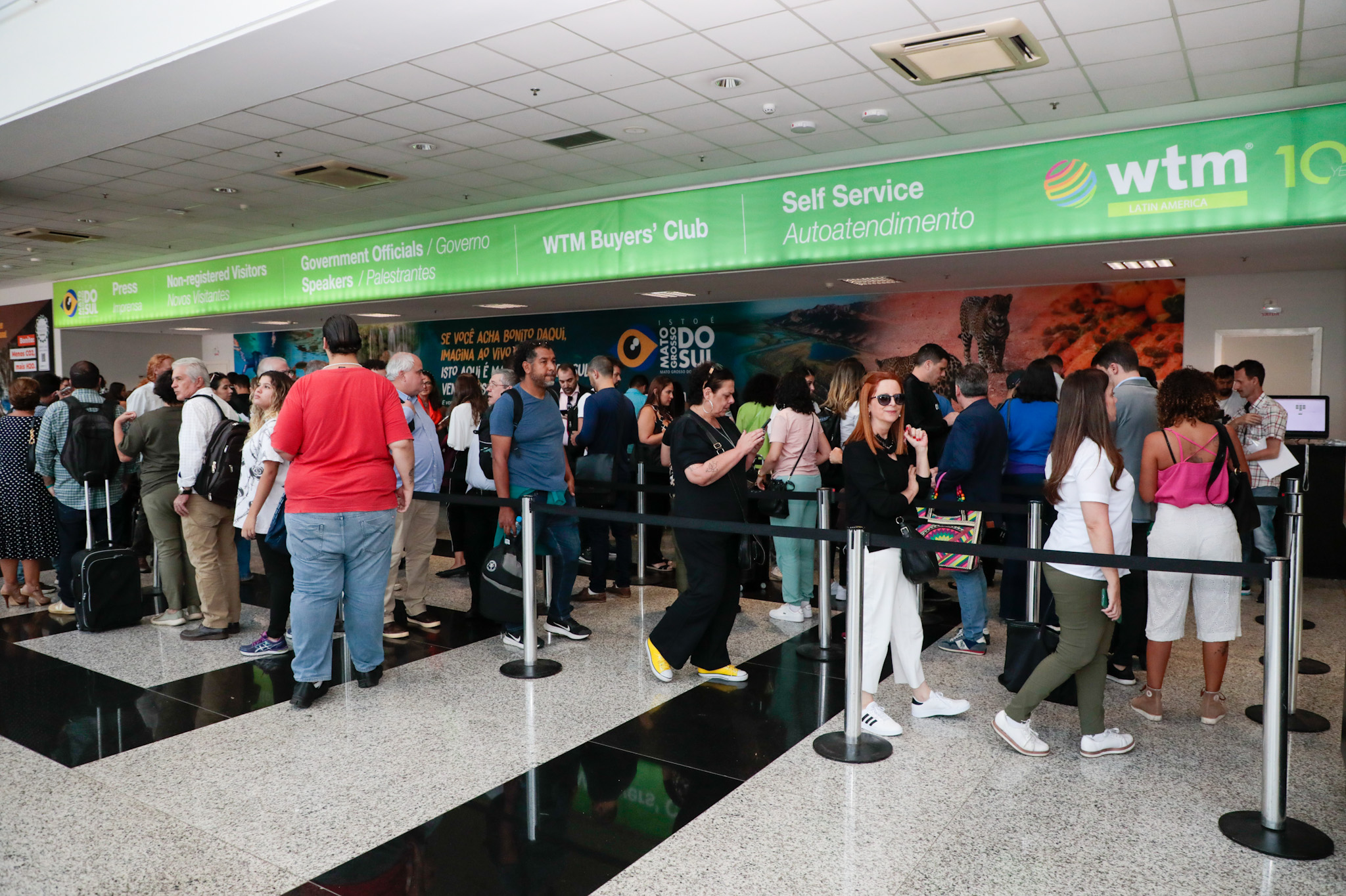 Credenciamento da WTM-LA Credenciamento da WTM-LA