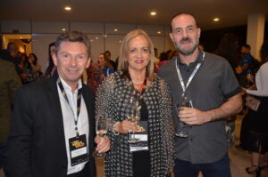 Adriano Aguiar, Lourdes Vera e Marcelo Cury, da Hertz