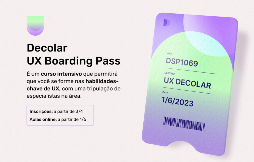 Decolar UX Boarding Pass 1 Decolar lança programa de capacitação Decolar UX Boarding Pass no Brasil