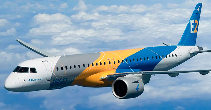 CEO da Embraer destaca planos de expansão na frota e nas rotas para América Latina e Caribe 2 EMBRAER E2